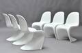 Verner Panton 1926-1998. Sæt på seks frisvinger stole Panton Chair 6