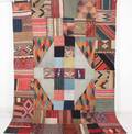 Persisk Patchwork Kelim, 297 x 210 cm.