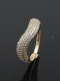 Kranz  Ziegler, ring med cubic zirkonia
