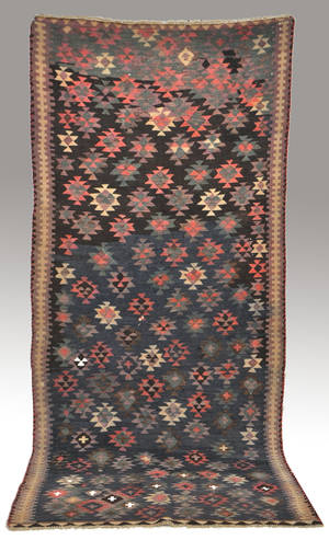 Persisk Nomadkelim, 280 x 127 cm