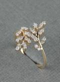 Diamantring, ca. 0.35 ct.