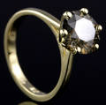 Solitaire ring ca. 3.58 ct.