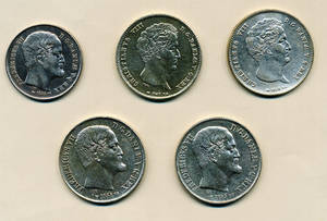 Danmark samling rigsdalere 1847-1855 5
