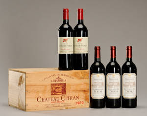 Samling af Bordeaux rødvin 11.