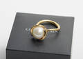 Georg Jensen, Magig ring med Ferskvands Kulturperle og brillanter