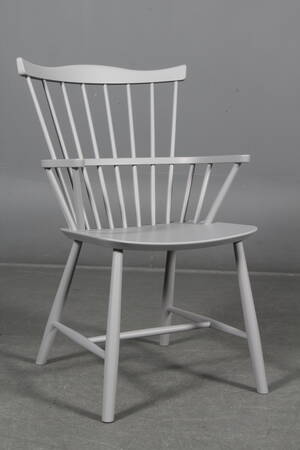Børge Mogensen. Lænestol, model J52B. 