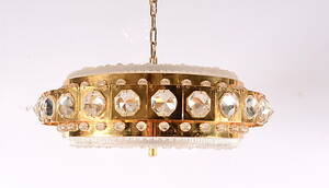 TAKLAMPA, glasgulmetall, 1900-tal.