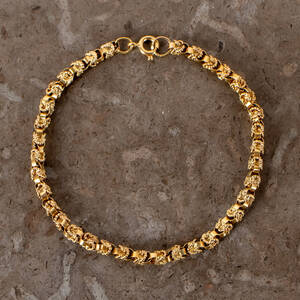 ARMBAND, 18k guld, vikt ca 12,5 g 
