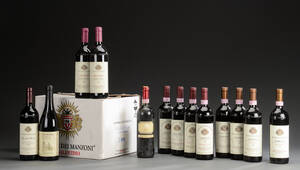 Samling af Italienske rødvine 23
