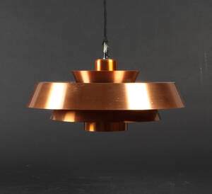 Jo Hammerborg. Pendel af kobber, model Nova 