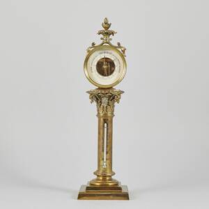 Barometer, med termometer
