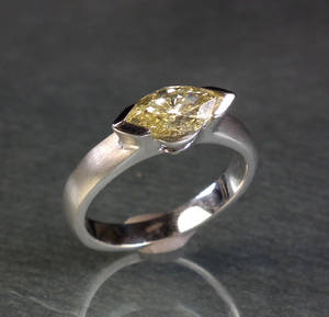 Solitär-Diamantring ca. 1.25 ct.