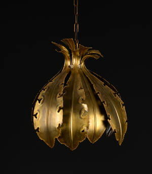 Svend Aage Holm Sørensen, pendel af messing, Løget