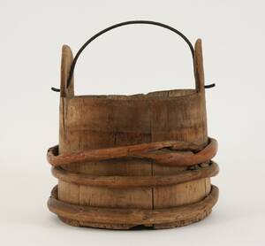 Laggad hink, allmoge, 1800-tal