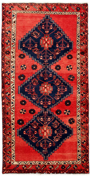 Persisk handknuten matta Zanjan, 200 x 110 cm