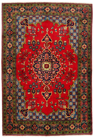 Persisk handknuten matta Golpayegan, 220 x 150 cm
