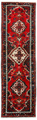 Persisk handknuten gallerimatta Hamadan, 285 x 82 cm