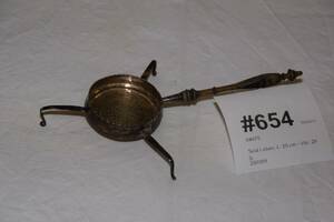 Tesil i silver, L 20 cm