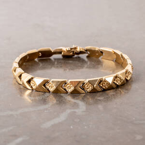 ARMBAND, 18k guld, vikt ca 13,8 g