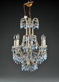 Prismelysekrone, ca. 1900