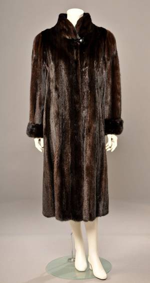 Pels af scanbrown mink str 36-38