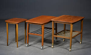 Lampeborde af teak, 1960erne 3