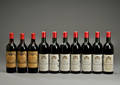10 fl. Chateau Canon la Gaffeliere, Grand Cru Classe, Saint-Emilion i årgang 1962 - 1967