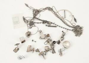 Parti bijouterier, mestadels silver