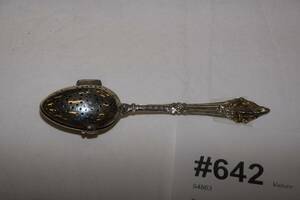 Tesil i silver, L 14 cm