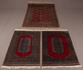 Mattor, handknutna, Pakistan, 3 st, 134x95, 134x95, 198x144 cm
