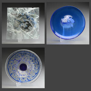 Tre dele kunstglas 3