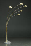 Standerlampe af messing, 1900-tallets 2. halvdel 