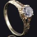 Zircon ring.