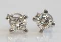 Brillantørestikker, ca. 0.68 ct. 2