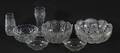 Glas och kristall, 7 delar, bl.a. tidigt 1900-tal