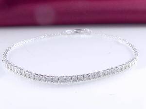 Bracelet in 18k set with brilliant cut diamonds 1.00 ct This lot has been put up for resale under the new lot no. rnrn4526233