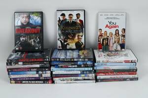 Blandade DVD´s, 26 st, Röd Oktober, Kingsman m fl