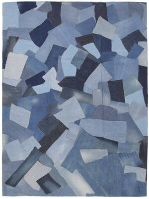 Matta, Patchwork, Jeans, 300x220 cm