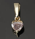 Diamantvedhæng, ca. 0.30 ct