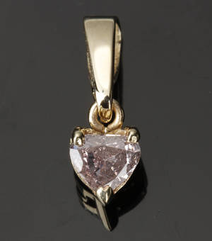 Diamantvedhæng, ca. 0.30 ct