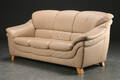 Tre-pers. sofa, skind