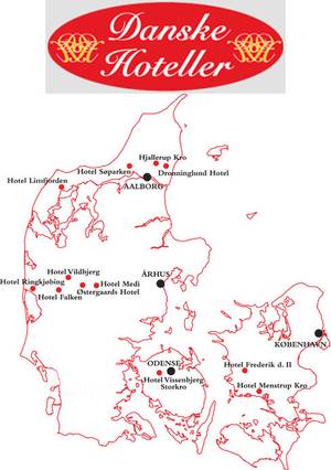 Danske Hoteller - Vælg mellem 12 forskellige hoteller