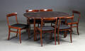 Ole Wanscher 1903-1985. Rungstedlund, spisestue af mahogni