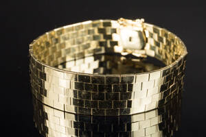 Armband, 585er Gold, 37 g
