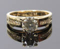 Diamantring, ca. 1.45 ct