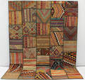 Matta, Handsydd Patchwork, 308x232