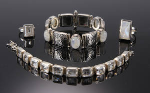 Armbånd og ringe, sterling sølv 4
