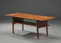 Sofabord af massiv teak