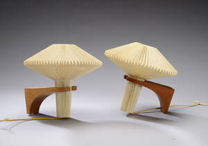 Vilhelm Wohlert, Le Klint. Par væglamper, model 204. 2