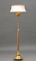 Standerlampe af messing ca. 1900